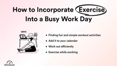 How to Incorporate Physical Activity into a Busy Schedule